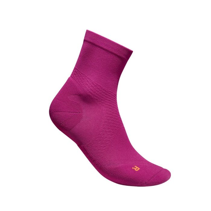 Sports compression socks BAUERFEIND CS Ultralight, pink