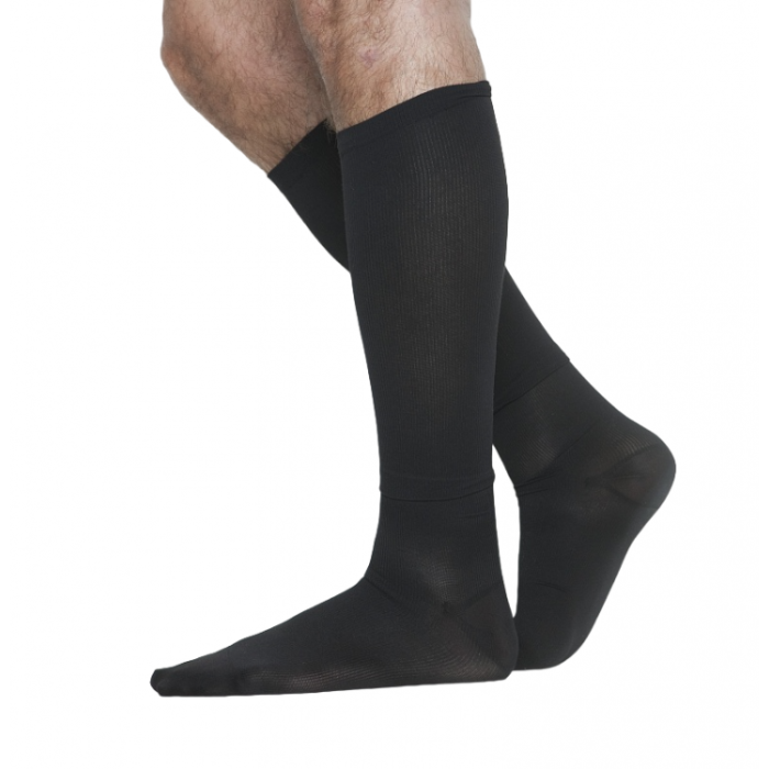 Men's anti-varicose knee socks (Class 1, 18-22 mm Hg) Ergoforma 312